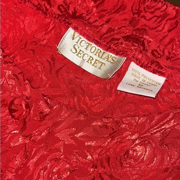 VINTAGE VICTORIAS SECRET GOLD LABEL PAJAMA SET - Picture 5 of 6